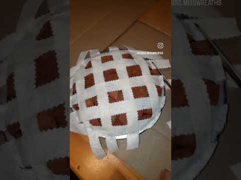 FAUX PIE TUTORIAL! 🥧🍎🥰 #diy #fauxpie #tutorial https://a.co/d/4W5Q25o