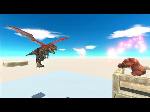 Ogre Lord vs Unit flying, One hit kill - Animal Revolt Battle Simulator