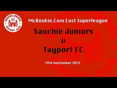19/09/2015 Sauchie Juniors v Tayport FC - Highlights