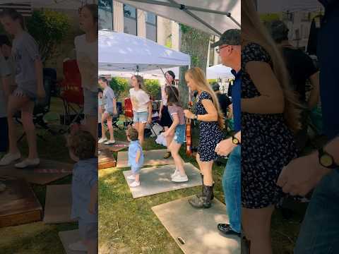 The future of Buckdancing is in good hands! 🤔 I mean feet 👣😆 #buckdancing #clogging #flatfoot