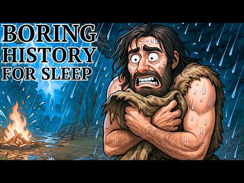 How Did Prehistoric People Sleep During Torrential Rain in the Stone Age | Relaxing History