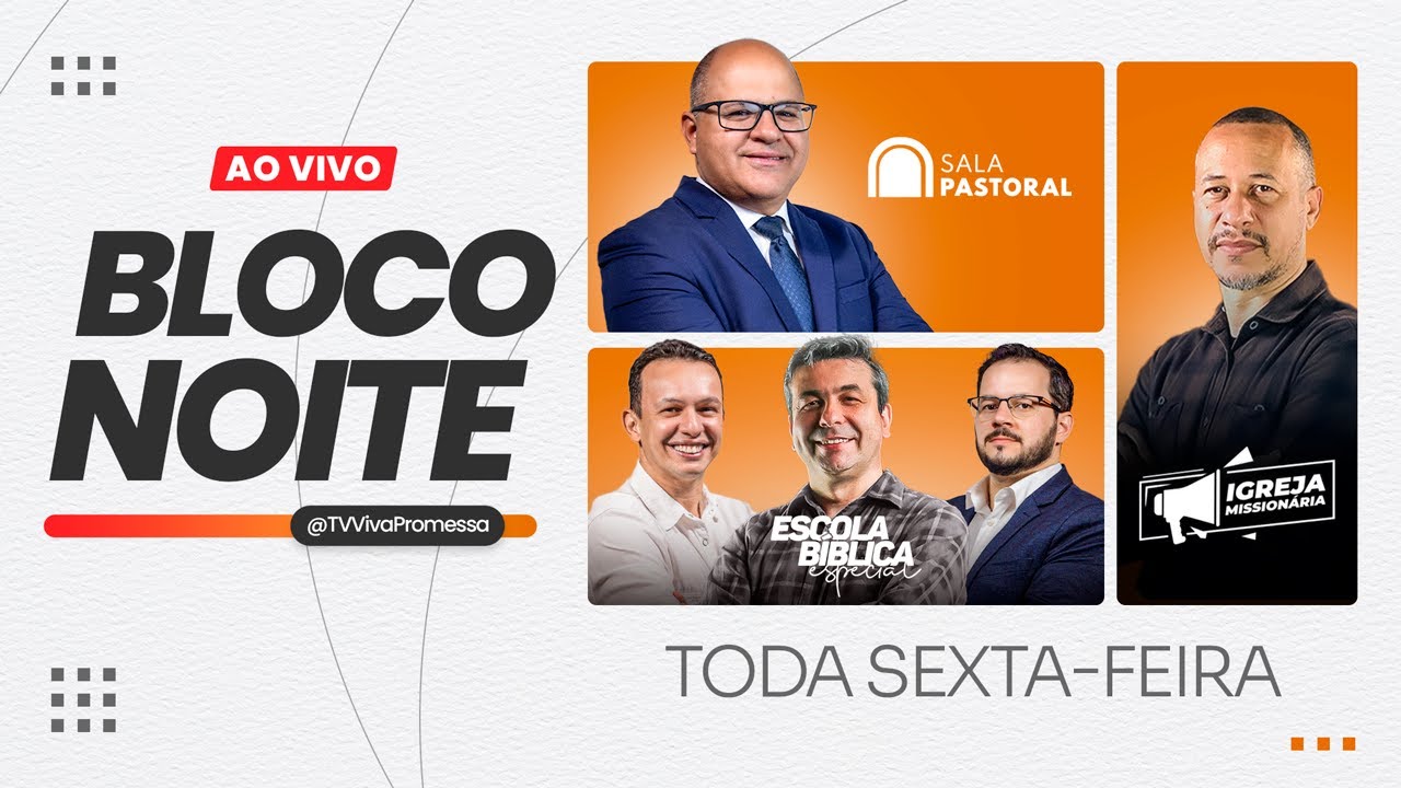 TV VIVA PROMESSA | BLOCO DA NOITE - Ao Vivo