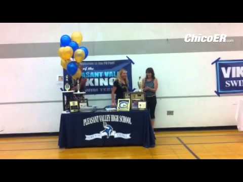 VIDEO: PV's Keely Johnson gets applause, hug, double high-five, fist-bumps after LOI for @UCDavisAgg