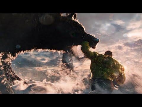 Hulk vs Wolf Fight Scene in Hindi : Ragnarok Final Battle Revealed