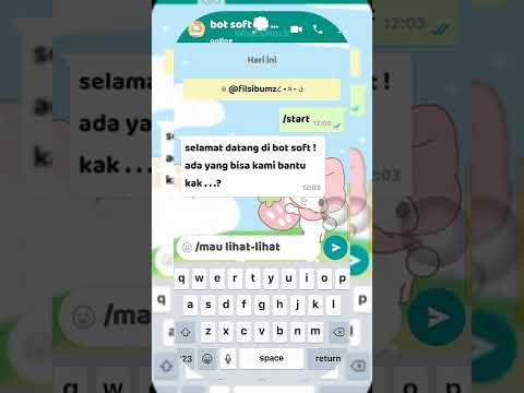 pov:cobain bot baru ![whatsmock]bantu subscribe (❀´ ˘ `❀)♡︎