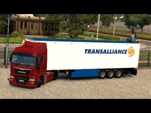 ETS 2 1.25 [open beta] MAN TGX Euro6  Amsterdam - Newcastle