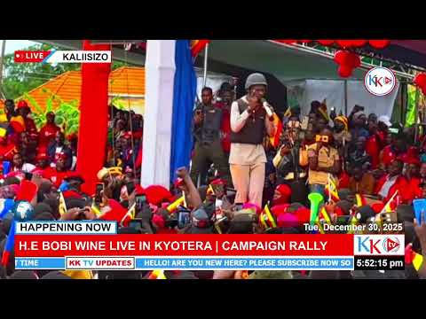 WATCH: Bobi Wine Delivers a Powerful Message in Kalisizo—Kyotera | Full SPEECH