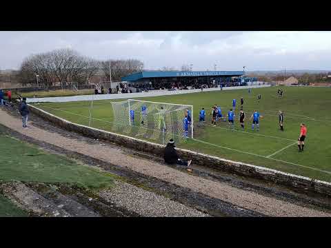 WORST corner ever lol Armadale Thistle Vs Bathgate Thistle Sat 1st Jan 2022