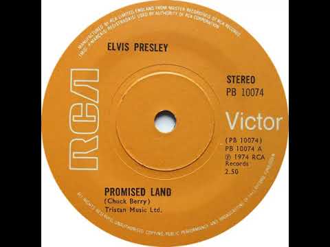 UK New Entry 1975 (3) Elvis Presley - Promised Land