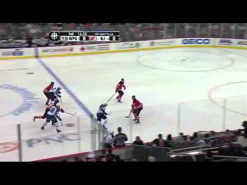 Winnipeg Jets @ New Jersey Devils Highlights 11/5/11