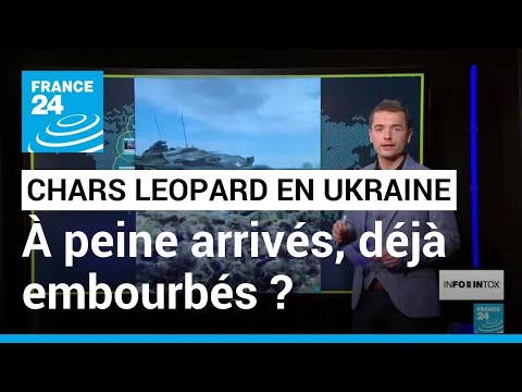 Guerre en Ukraine : les chars Leopard à nouveau embourbés dans les infox • FRANCE 24