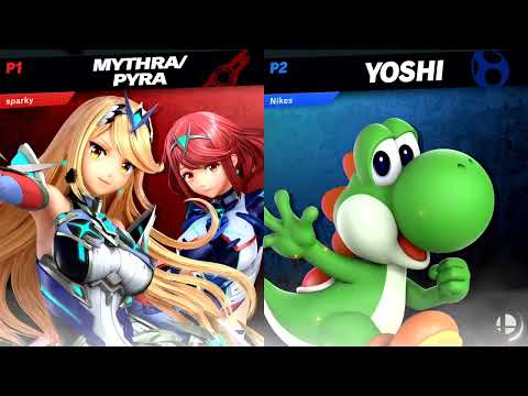 WeeklyVac #92 - Nikes (Yoshi) vs Sparky (Pyra & Mythra)