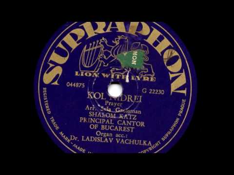 Cantor Shalom Katz -  Kol Nidrei - Hebrew liturgical Song