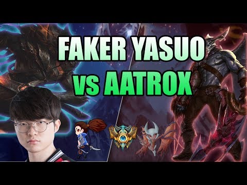 Faker yasuo in Mid Lane | Faker Yasuo 7/1/13 | Faker Yasuo vs Aatrox