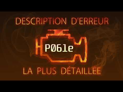 P061e description d'erreur la plus détaillée