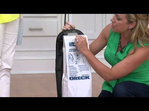 Oreck Upright Classic PRO Lightweight 2-Speed Vacuum w/ 2 HEPA Bags with Nancy Hornback