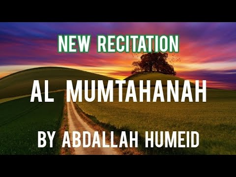 (NEW) 60-Surah Al Mumtahanah by Abdallah Humeid