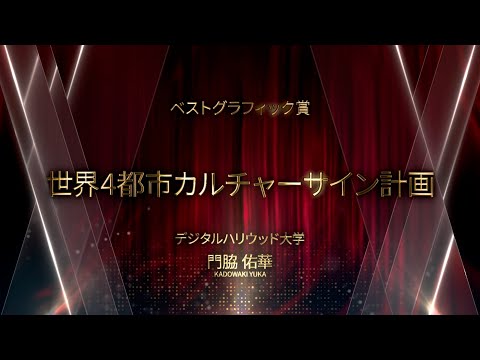 【DF2025】ベストグラフィック賞 「世界4都市カルチャーサイン計画」