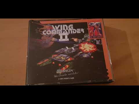 Wing Commander 2 CD-Rom Intro on Pentium 166MMX (in DOS and speed fixed)