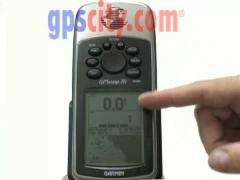 Garmin GPSMAP 76S & 76 : Customize Screen @ gpscity.com