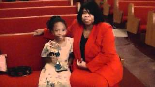 COGIC Supt. P.E. Hayes II presents Leila Bryant/Southern GA 2nd AIM 1st place Winner for 6-16-12