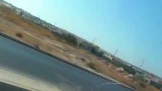 preview picture of video '(1139) On the way to Amman from Madaba 1 with BGM'