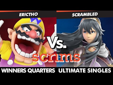 Scrims Showdown 38 Winners Quarters - EricTho (Wario) Vs Scrambled (Lucina) SSBU Ultimate Tournament