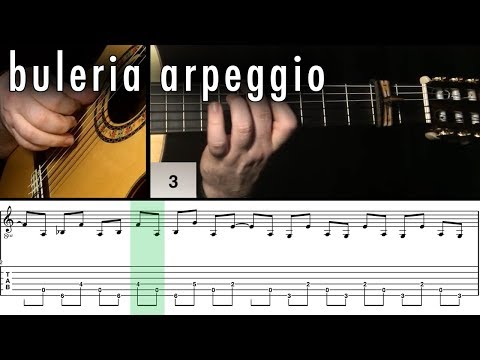 Flamenco Guitar 102 - 06 Buleria Arpeggio