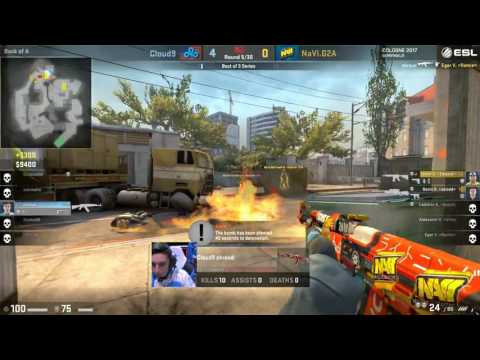 Shroud INSANE 1V3 Clutch vs Na'vi