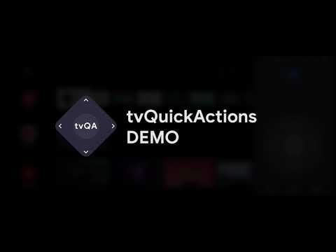 tvQuickActions Pro video