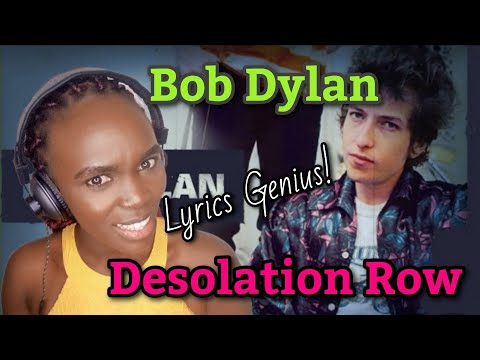 African Girl First Time Hearing Bob Dylan - Desolation Row (Official Audio) | REACTION