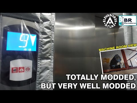 MR & MOD TOUR: 1980 ATLAS (mod. BR Elev.) Traction Elevator - Elizze Bldg, Upper Downtown - GO, BR