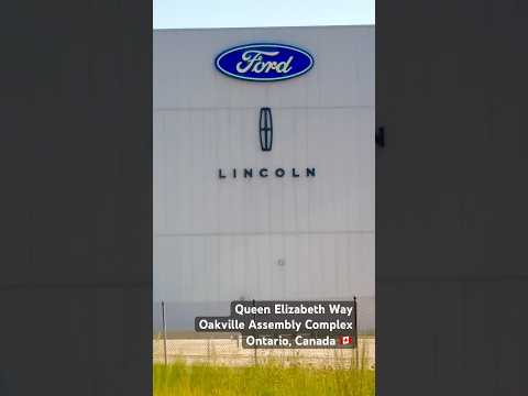 Thumbnail for Queen Elizabeth Way (QEW), Ford Oakville Assembly Complex, Ontario, Canada 🇨🇦 by Ford Motor Company of Canada, Automobile, Ford Motor Company, Vehicle, Truck
