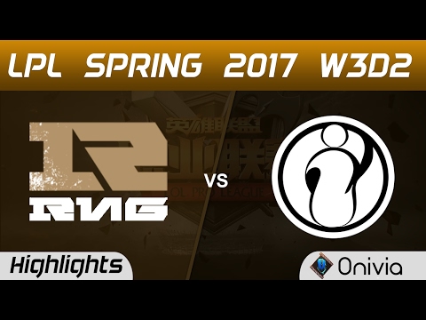 [Highlights] RNG vs IG - Game 1 - 17/2/2017