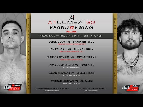 A1 Combat 32 Prelims