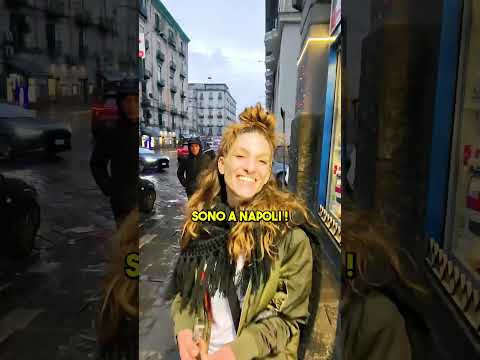 Napoli è bella pure sotto la pioggia 🤣
