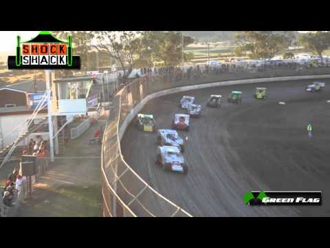 V8 Dirt Modifieds - Heat 1 - Toowoomba Speedbowl - 14.02.15