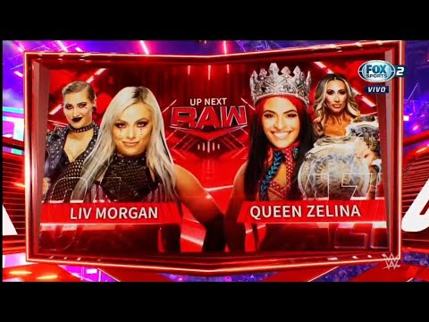 Liv Morgan Vs Queen Zelina - WWE Raw 14/03/2022 (En Español)