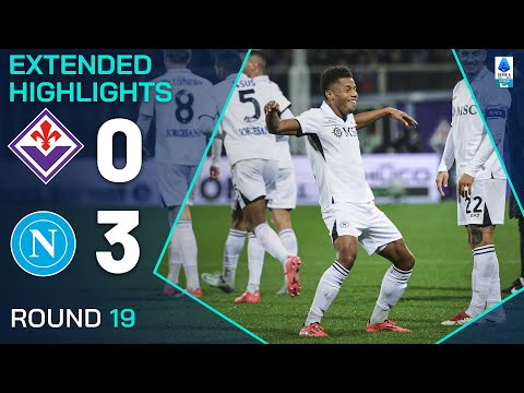 FIORENTINA-NAPOLI 0-3 | EXTENDED HIGHLIGHTS | SERIE A 2024/25