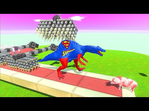 All Units Jump into Blade Worm #14 – Animal Revolt Battle Simulator