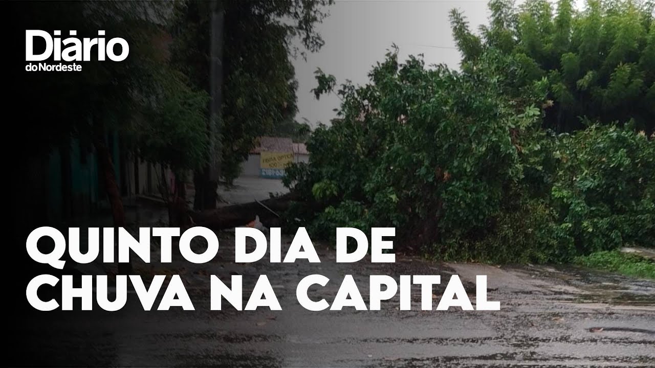 Imagem da notícia: Fortaleza amanhece com chuva e alagamentos pelo 5º dia seguido