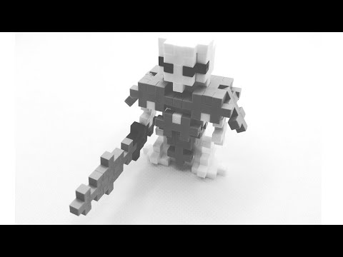 Plus-Plus: Skeleton Warrior Step By Step Instructions