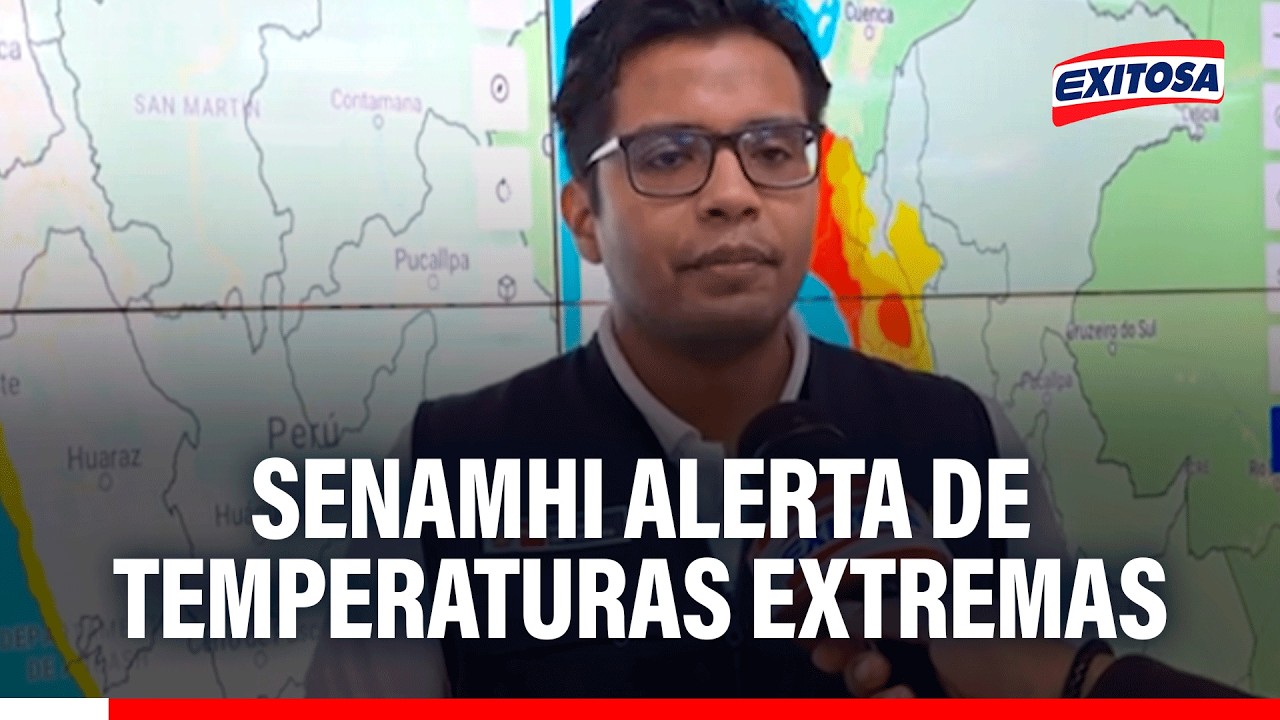 🔴🔵 Senamhi lanza alerta de temperaturas extremas este fin de semana en la capital