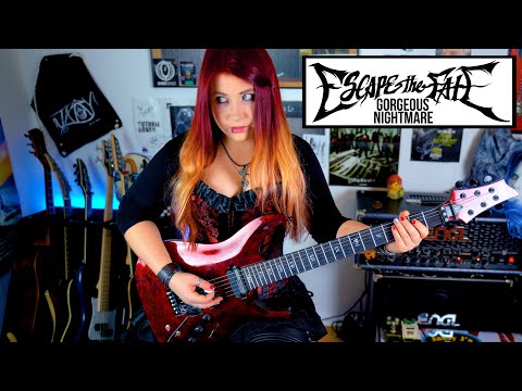 ESCAPE THE FATE - Gorgeous Nightmare [GUITAR COVER] with SOLO 4K | Jassy J