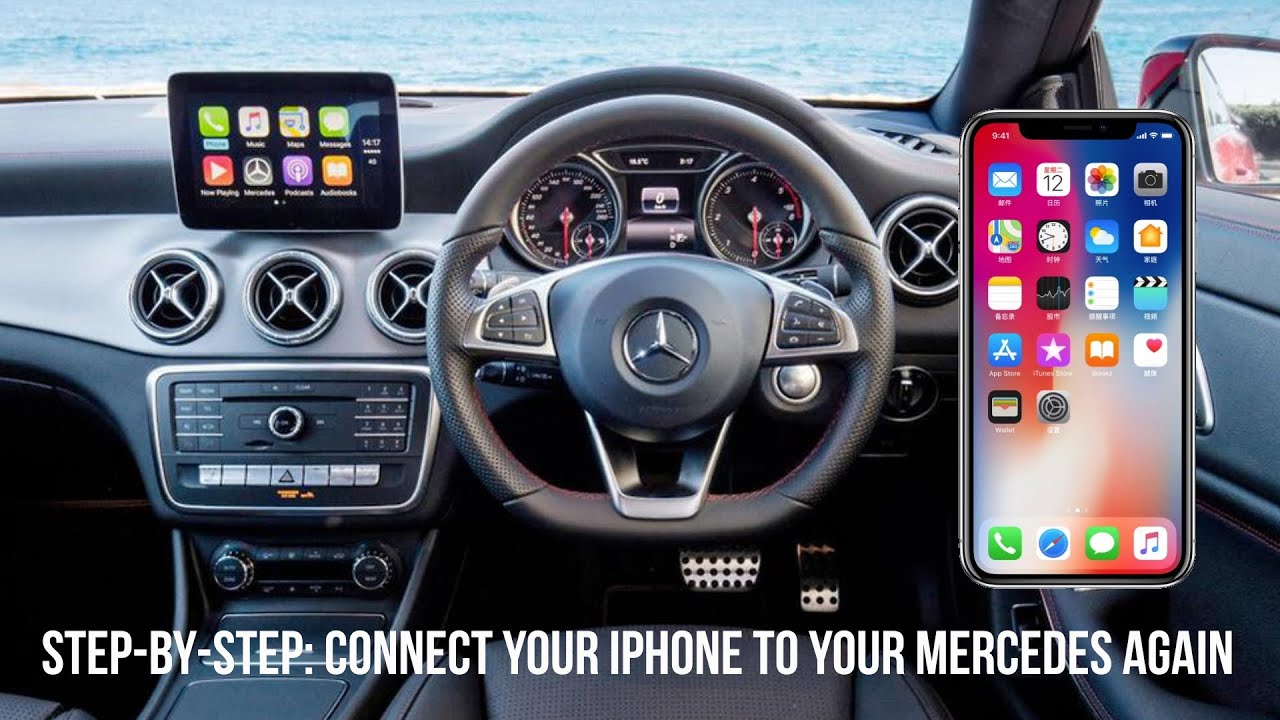 Step-by-Step: Connect Your iPhone to Your Mercedes-Benz 2016-2018