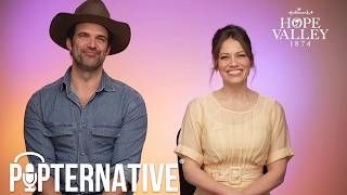 Hope Valley: 1874 Interview: Bethany Joy Lenz and Benjamin Ayres (Hallmark+)