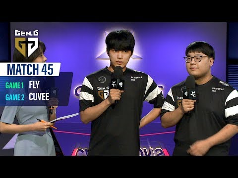 Interview with Fly,CuVee | GRF vs GEN 07.12 | 2019 LCK Summer
