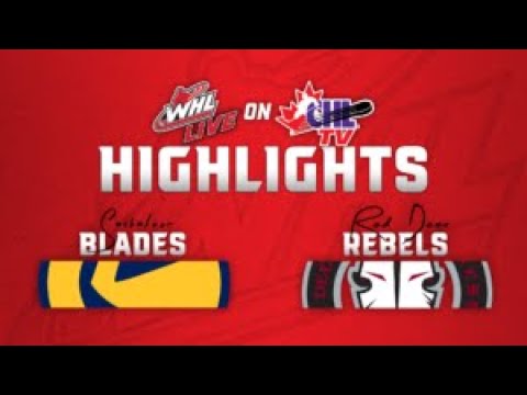 Saskatoon Blades at Red Deer Rebels 01/07 | WHL Highlights 2024-25