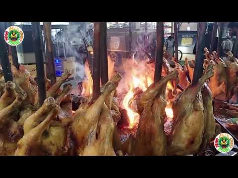 MOST DELICIOUS MUTTON  & CHICKEN SAJJI - Best Lamb Rosh & Saji - Street Food in Quetta Pakistan