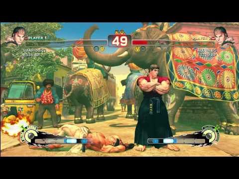 Ryu (ssf4Prodigy) vs Ryu (ALL IN 85)